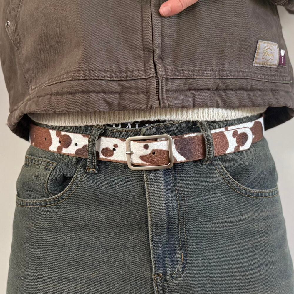 Y2k western brown and white